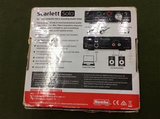 SCARLETT STUDIO SOLO